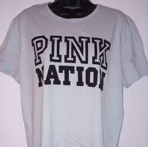 Victoria's Secret PINK Short Sleeve Caged Open Back T-Shirt